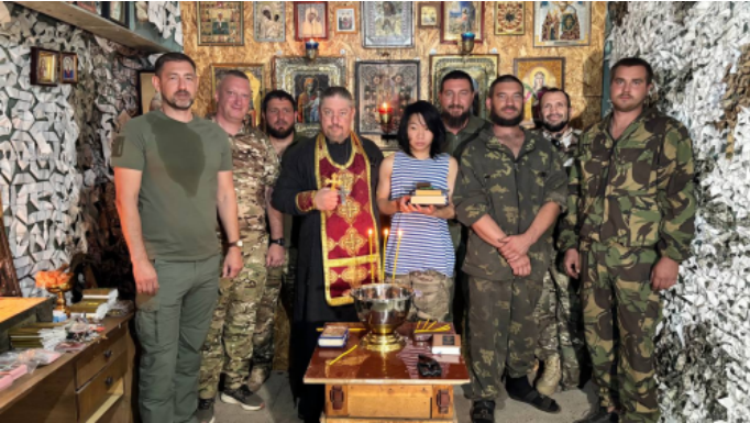 Братья во Христе. Фото: предоставлено ИА "Новороссия".