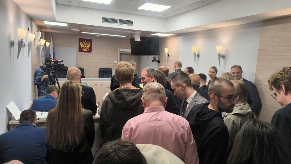    Заседание Арбитражного суда 9 октября 2025 года. Автор фото: "Деловой Петербург"
