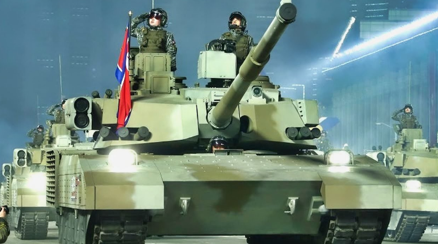 Танк M2020 из Северной Кореи.