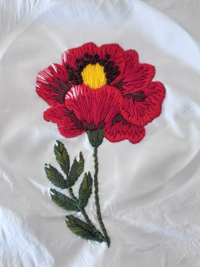 Я на нервной почве вышивать начала, чтобы курить не начать