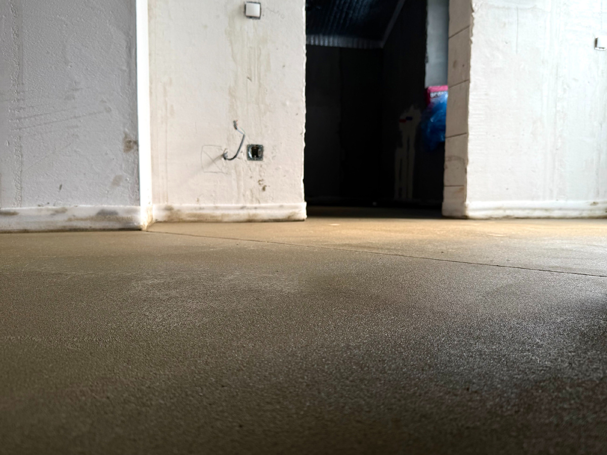 Полусухая стяжка пола