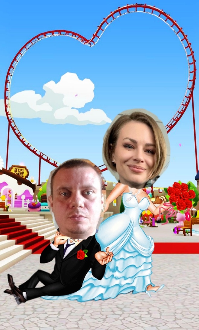 Мари Добро и ее жених Егоров Максим 