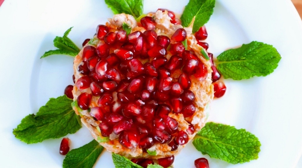 Рецепты блюд с гранатом.