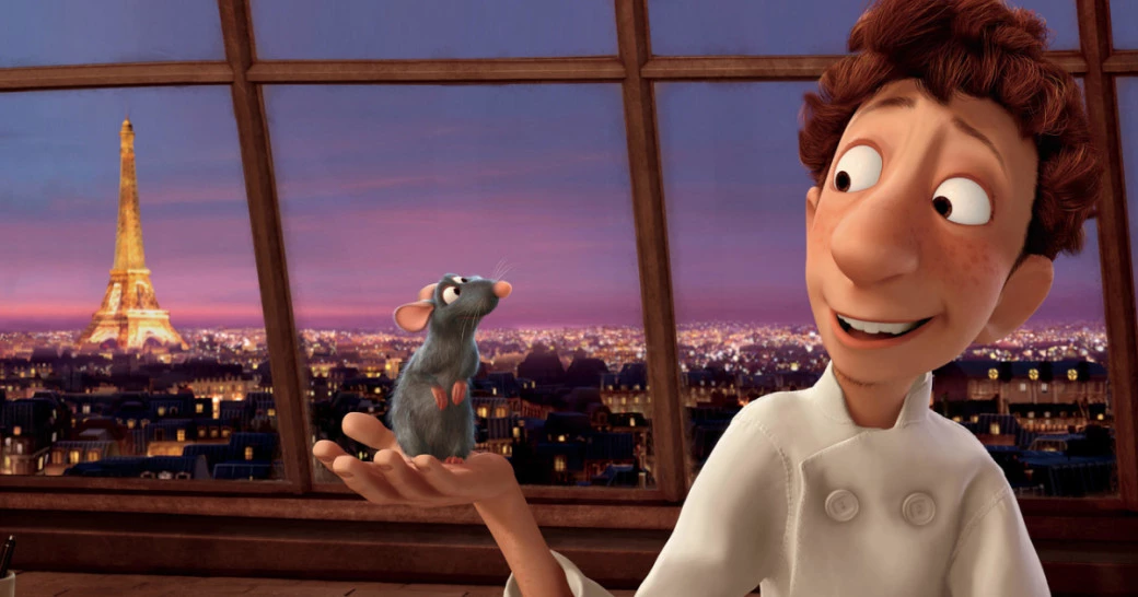 Кадр из мультфильма «Рататуй» 2007