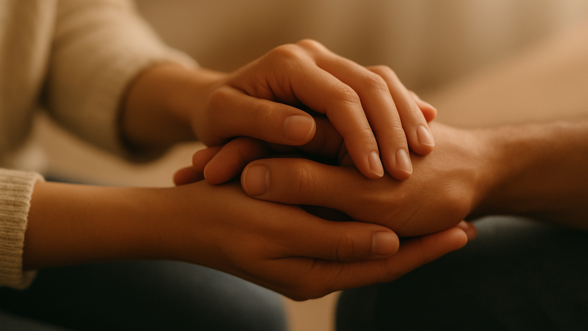 Поддержка — это не всегда слова. Часто это простое присутствие.