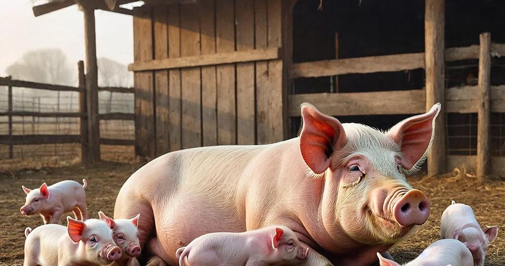 Тайна свиного материнства: от опороса до заботы на ферме