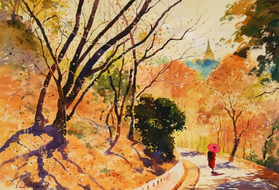 Художник Мьё Вин Онг