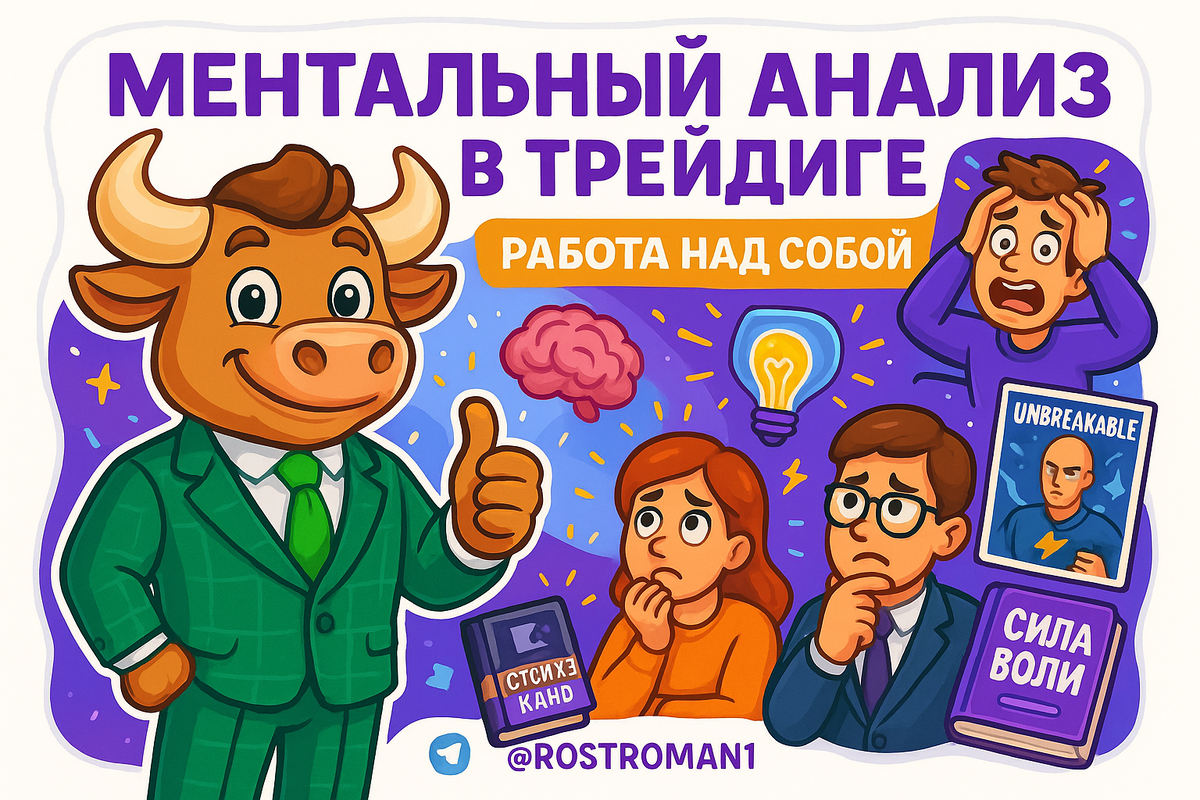    Ментальный анализ в трейдинге: 7 скрытых ловушек, из-за которых вы теряете деньги РоСТ | Роман о Системном Трейдинге