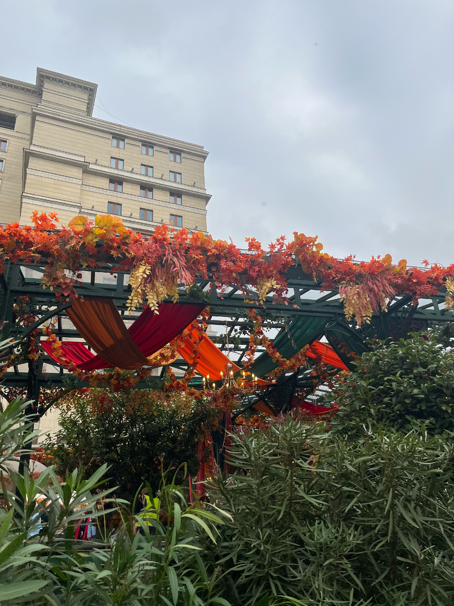 Оформление центра Москвы