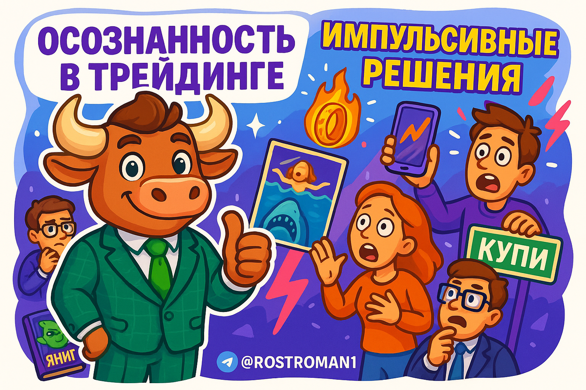    Осознанность в трейдинге: 7 ловушек, из-за которых вы теряете до 50% капитала РоСТ | Роман о Системном Трейдинге