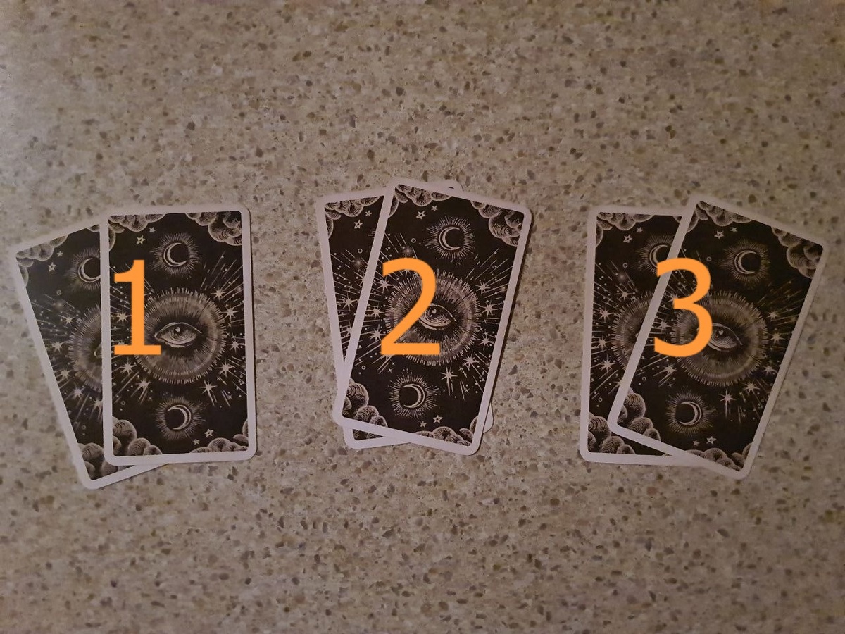 Позиции расклада. Фото автора