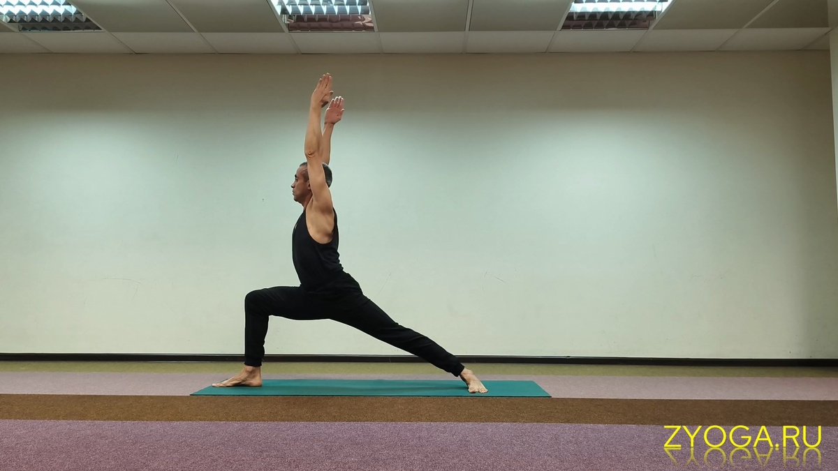 Приветствие Солнцу (Сурья Намаскар) - Герой 1, 2, 3 / Sun Salutation (Surya Namaskar) - Hero 1, 2, 3