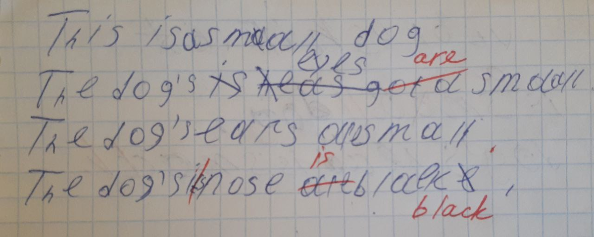 Уже неплохая попытка описать одну из картинок ниже, на стр.18. из учебника.