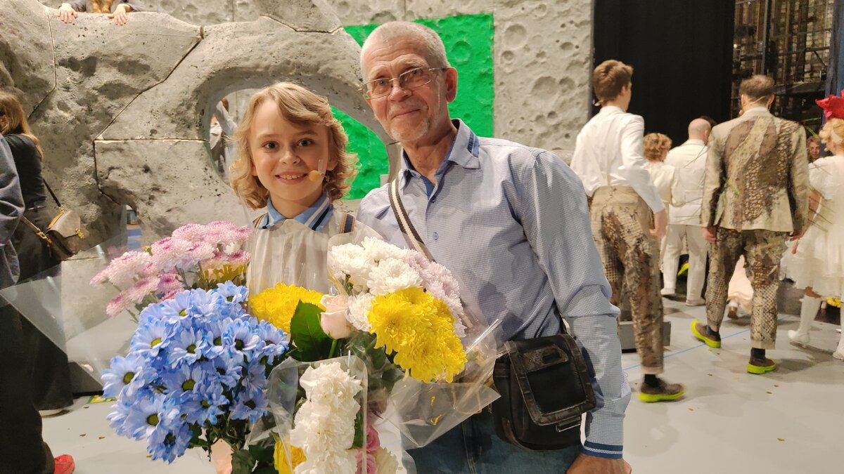 С "Маленьким Принцем" за кулисами