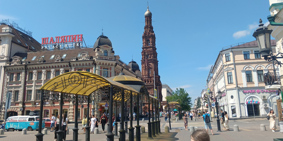 Пешком по Казани: улица Баумана