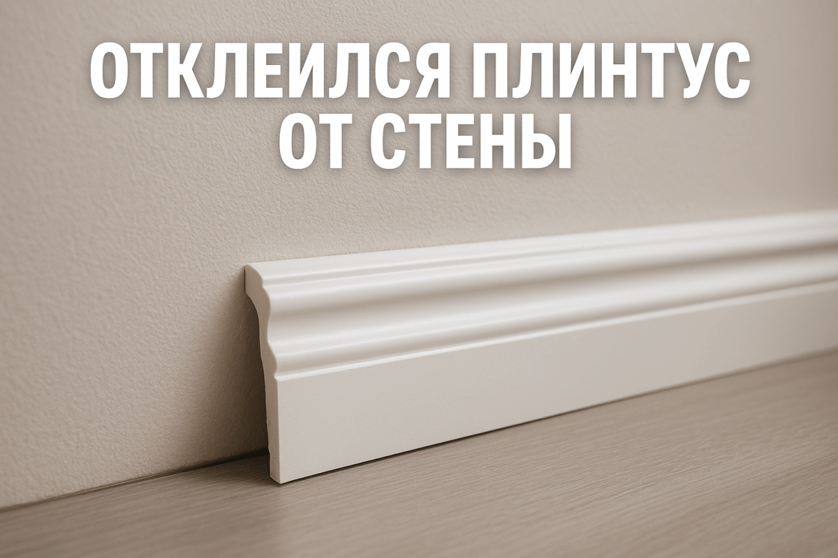    Отклеился плинтус от стены — чем приклеить надежно Михаил Юрьевич