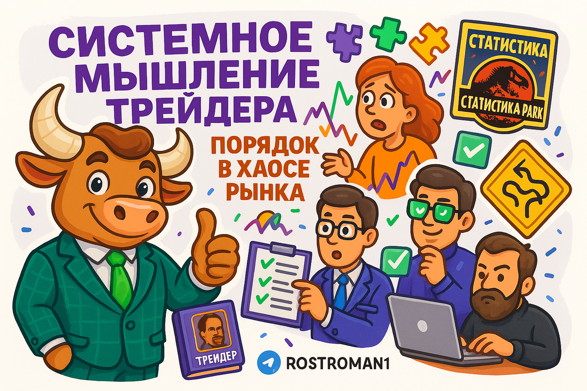    Системное мышление трейдера: 5 ловушек, из-за которых вы гарантированно теряете деньги РоСТ | Роман о Системном Трейдинге