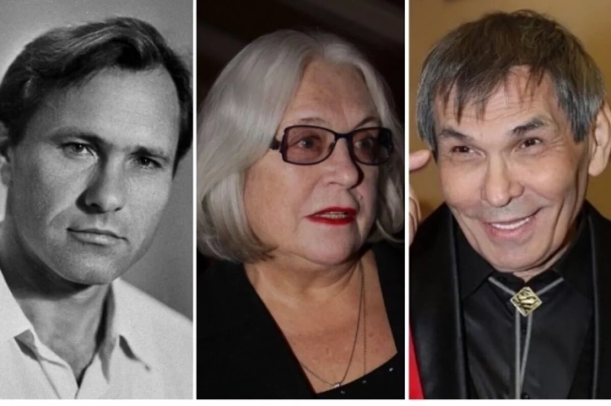    Василий Шукшин, Лидия Федосеева-Шукшина, Бари Алибасов.