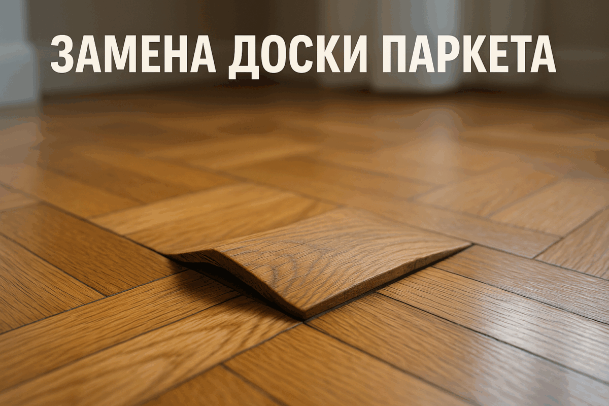    Как заменить одну доску паркета без разбора всего пола Михаил Юрьевич