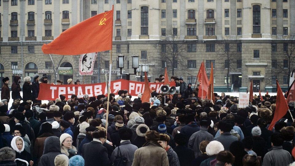    Митинг, Москва, 1994 год. Александр Поляков / РИА «Новости»