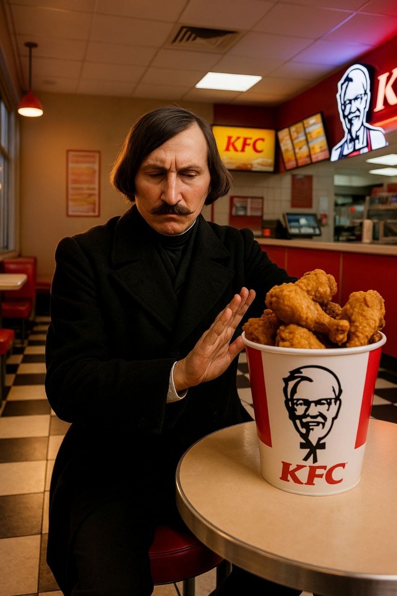 Гоголь бы не одобрил — ведь грибочки были ближе к его сердцу.