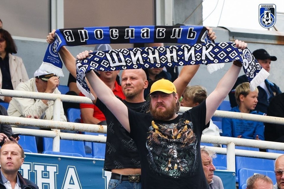    Фото из телеграм-канала ФК "Шинник" Ярославль.