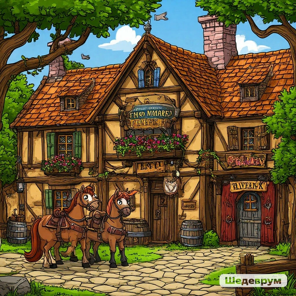 Будни Прадедовых болот. Таверна "Две кобылы".