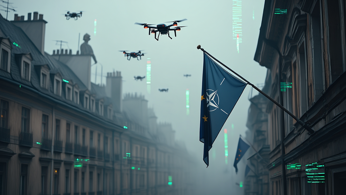 Grey zone hybrid warfare concept: drones