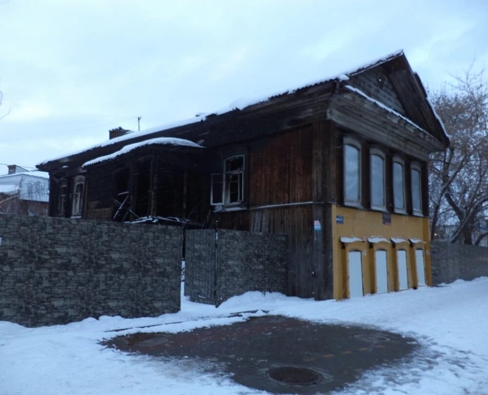    Так выглядел дом на Соляной, 9 до пожара, © с сайта муниципальных торгов г. Томска