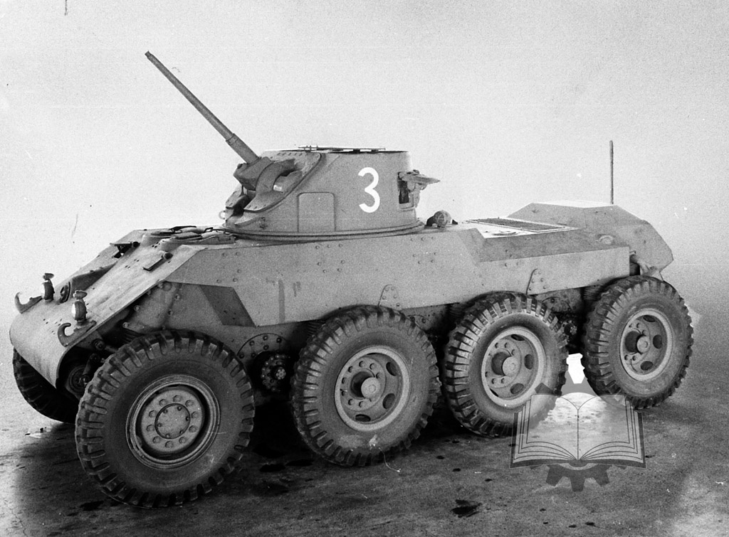 Armored Car T13, один из предвестников американских "колесных танков".