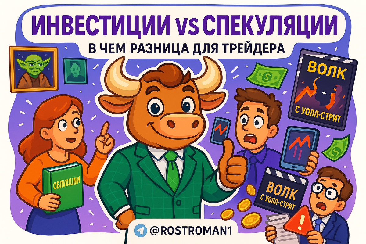    Инвестиции vs спекуляции: 7 ошибок, из-за которых трейдеры теряют всё РоСТ | Роман о Системном Трейдинге