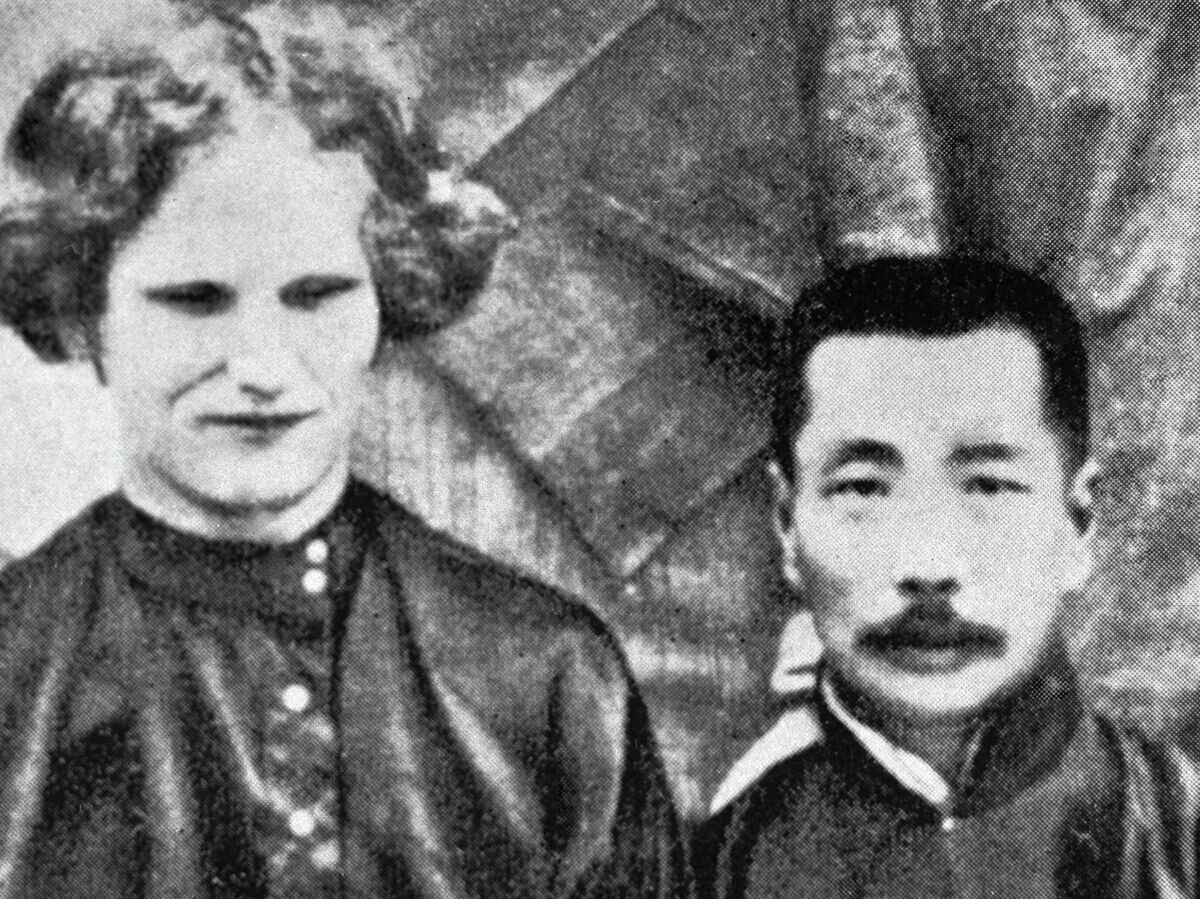    Василий Ерошенко и великий китайский писатель Лу Синь© РИА Новости