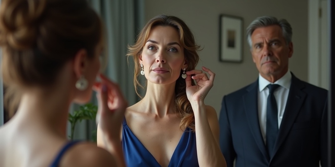 – Все украшения, что ты носишь, куплены на мои деньги – напомнил муж