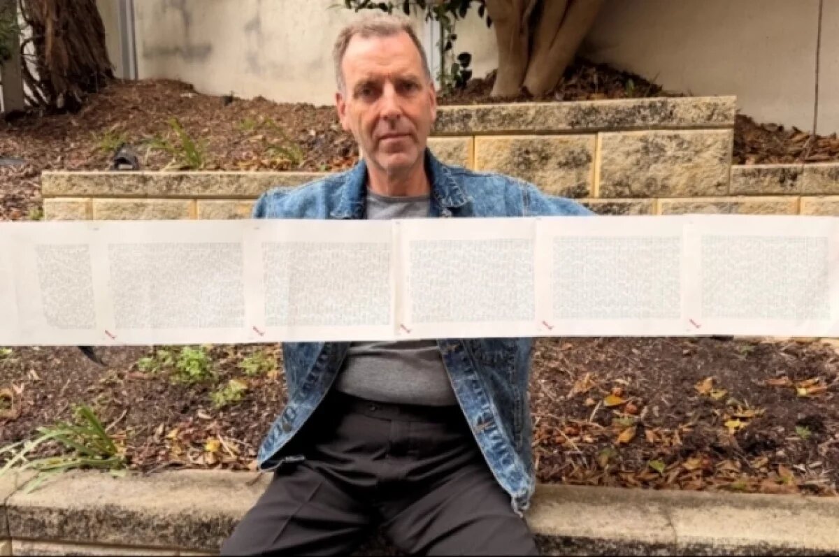    Новозеландец рассказал, как ему живется с именем, состоящим из 2253 слов