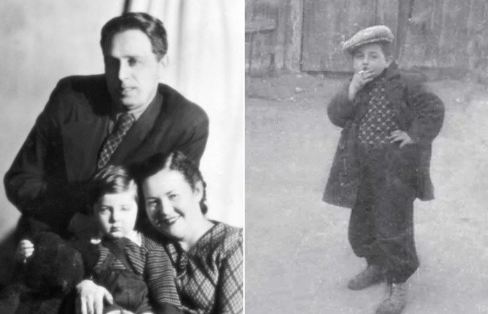 Владимир Долинский в детстве.