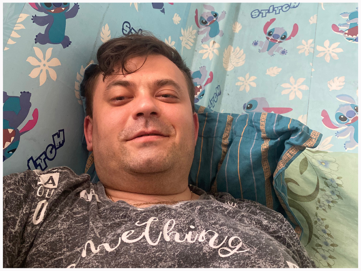 Мое фото. Только проснулся.