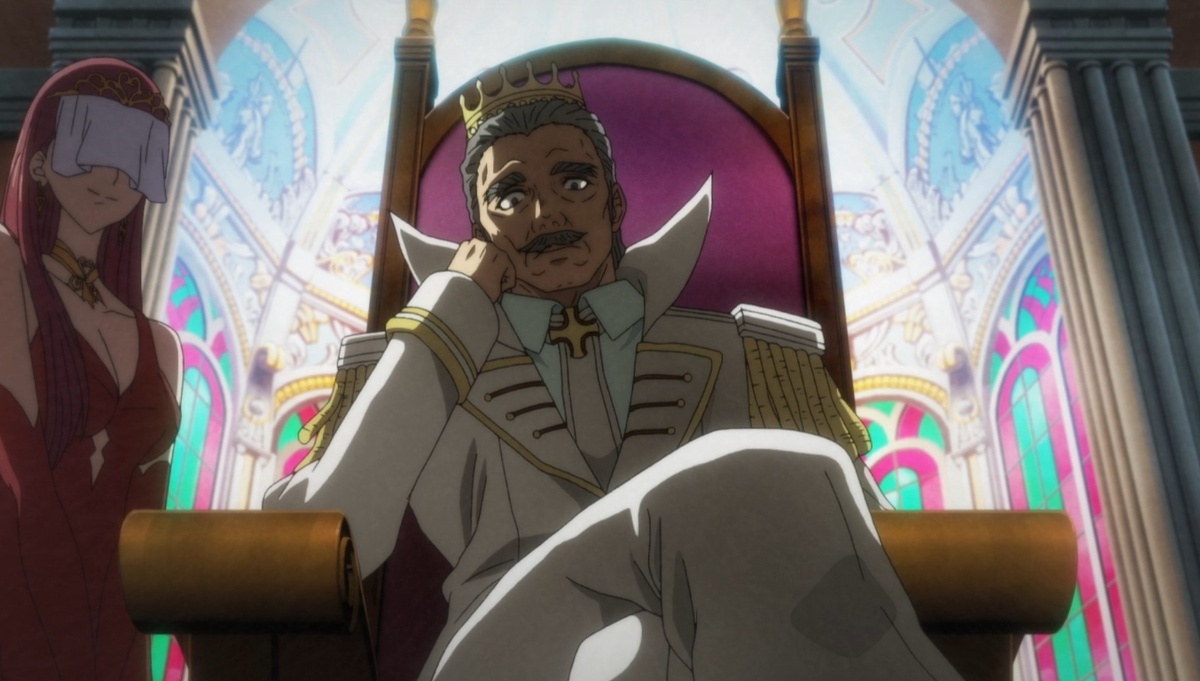 Король со своей женой.