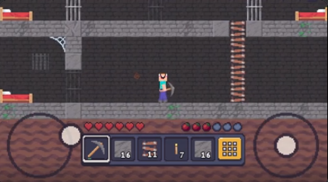 "Нубик Шахтёр: Побег из тюрьмы" - пример игры по Minecraft