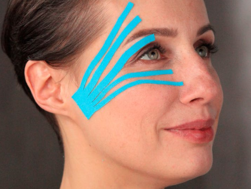 Это картинка из учебника по тейпированию. Я так и делаю .