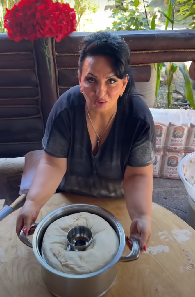 Ханума в пароварке перед тем как отправиться на плиту