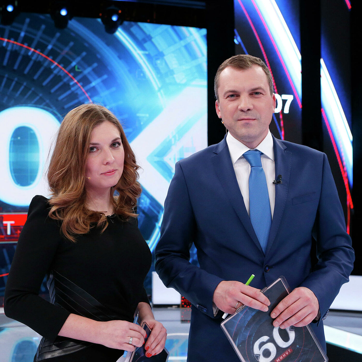 Ольга Скабеева и Евгений Попов