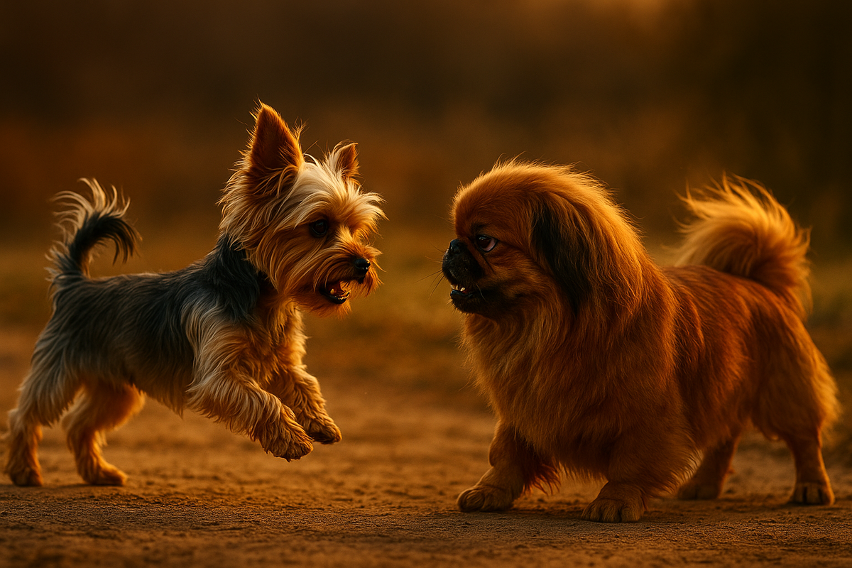 Маленькие бойцы, большие характеры. Кто победит — скорость или честь?