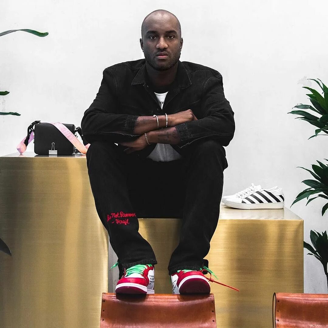 Вирджил Абло в одном из своих магазинов off-white