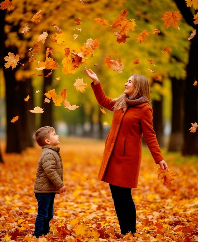 Время пойти в парк и шурануть листиками