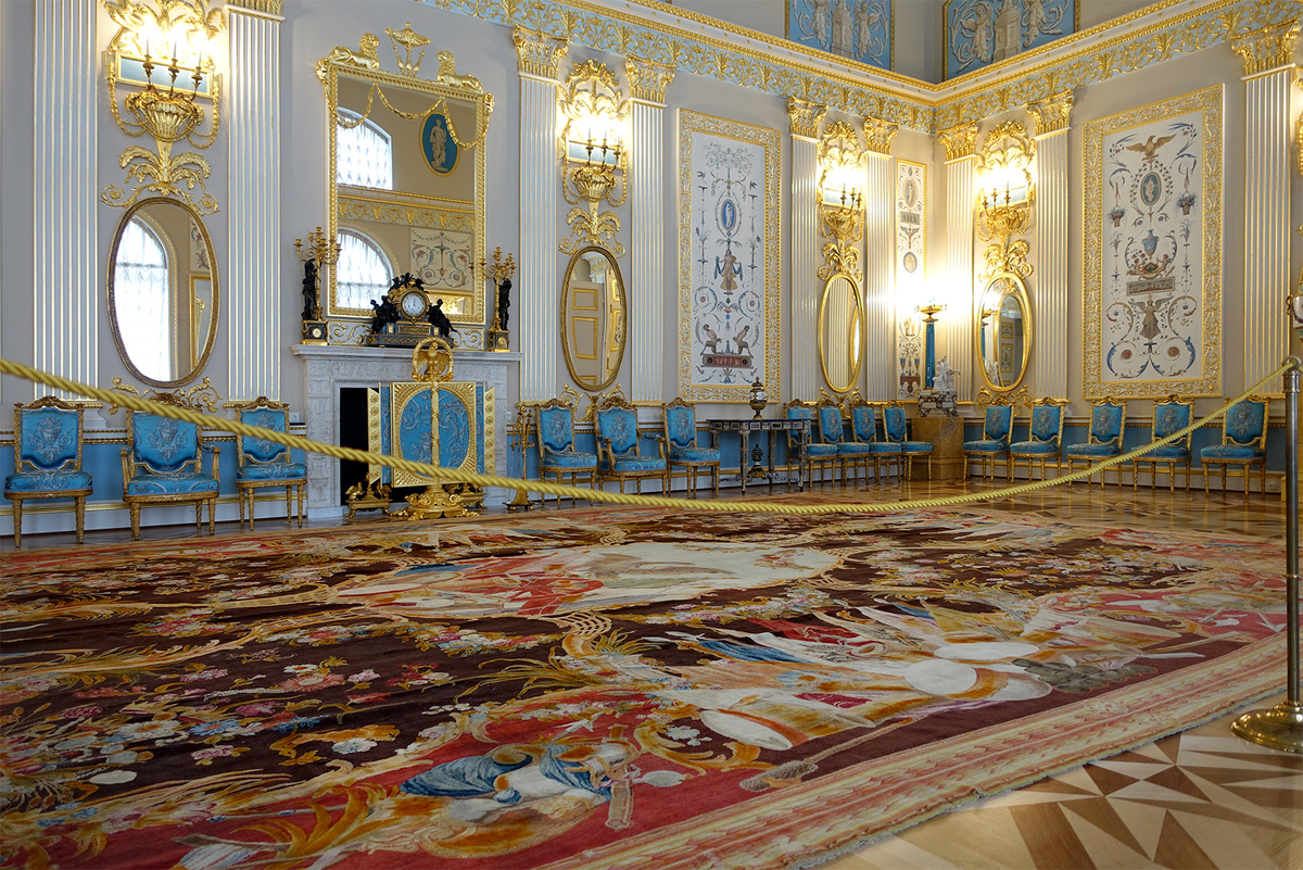 Арабесковый зал. Зубовский флигель Екатерининского дворца. Царское Село.