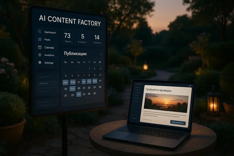    Больше не нужен SMM-менеджер — контент работает сам "Kontenium"