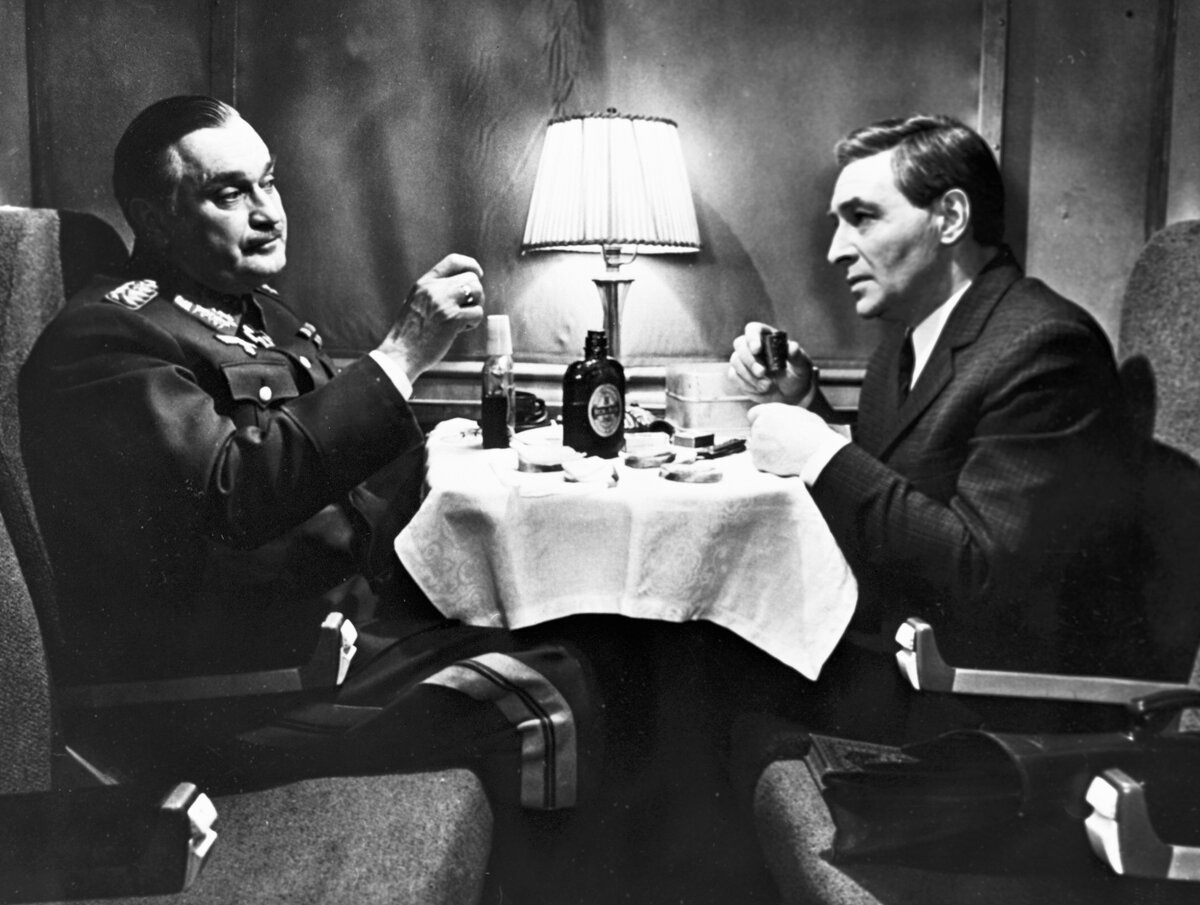 Кадр из фильма «17 мгновений весны»