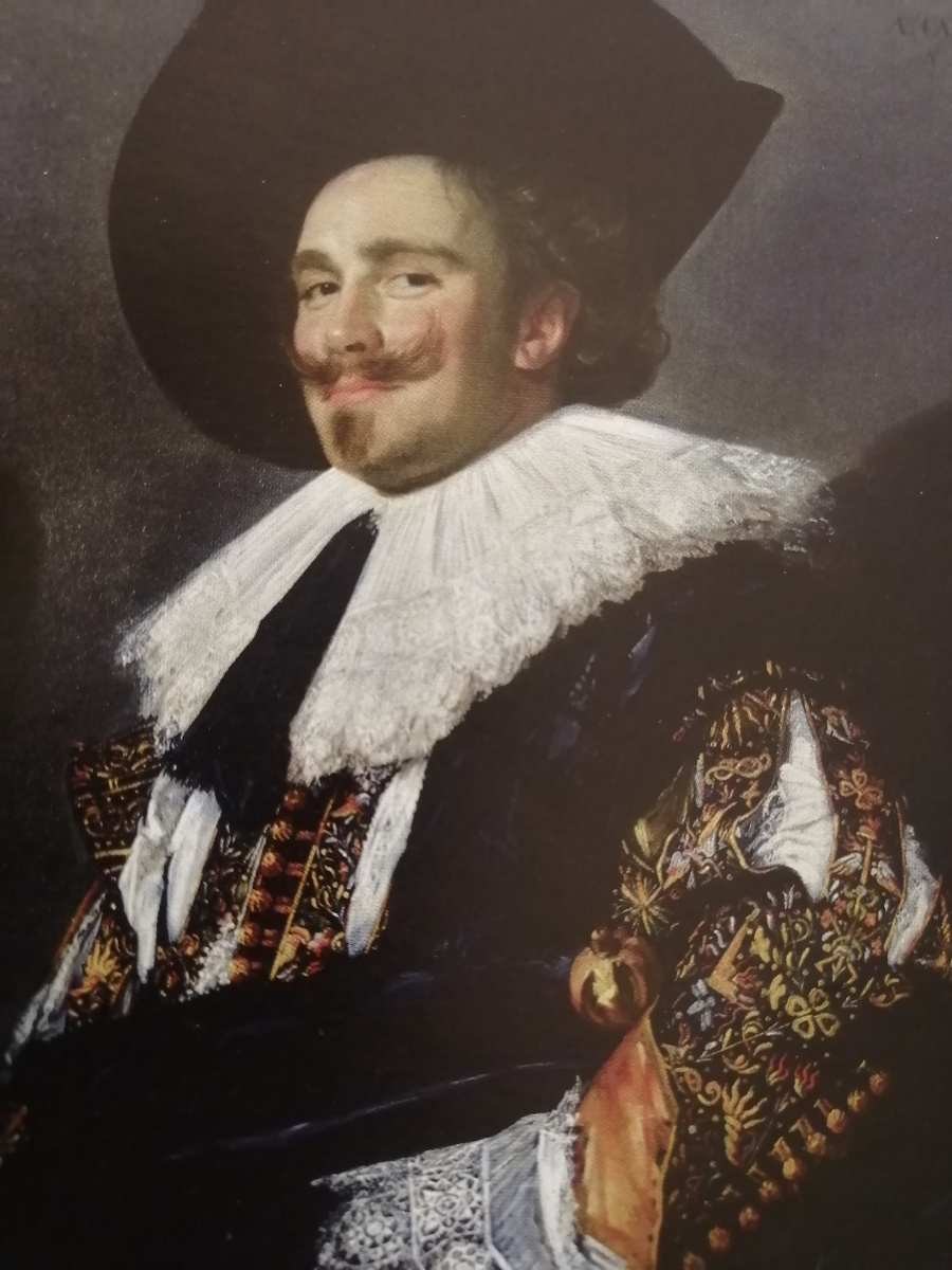 Франц Хальс. "Смеющийся кавалер" (1624)