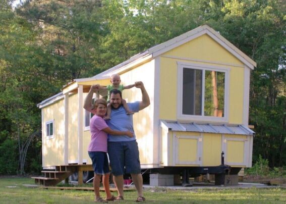 Это американский модульный дом, то есть, фото снято в США