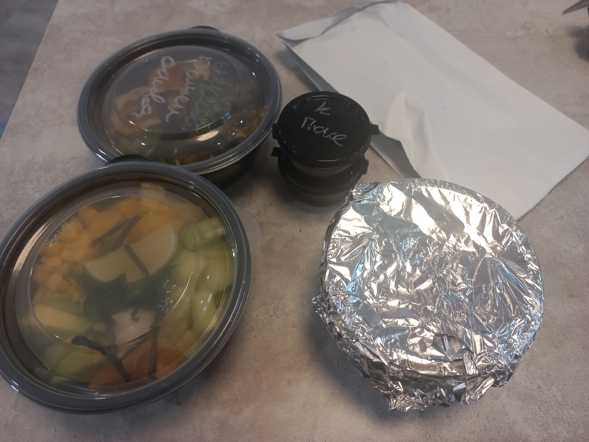 Общий вид еды